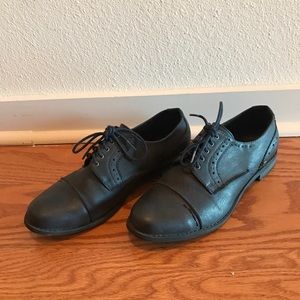 Oxford Deep Blue Shoes